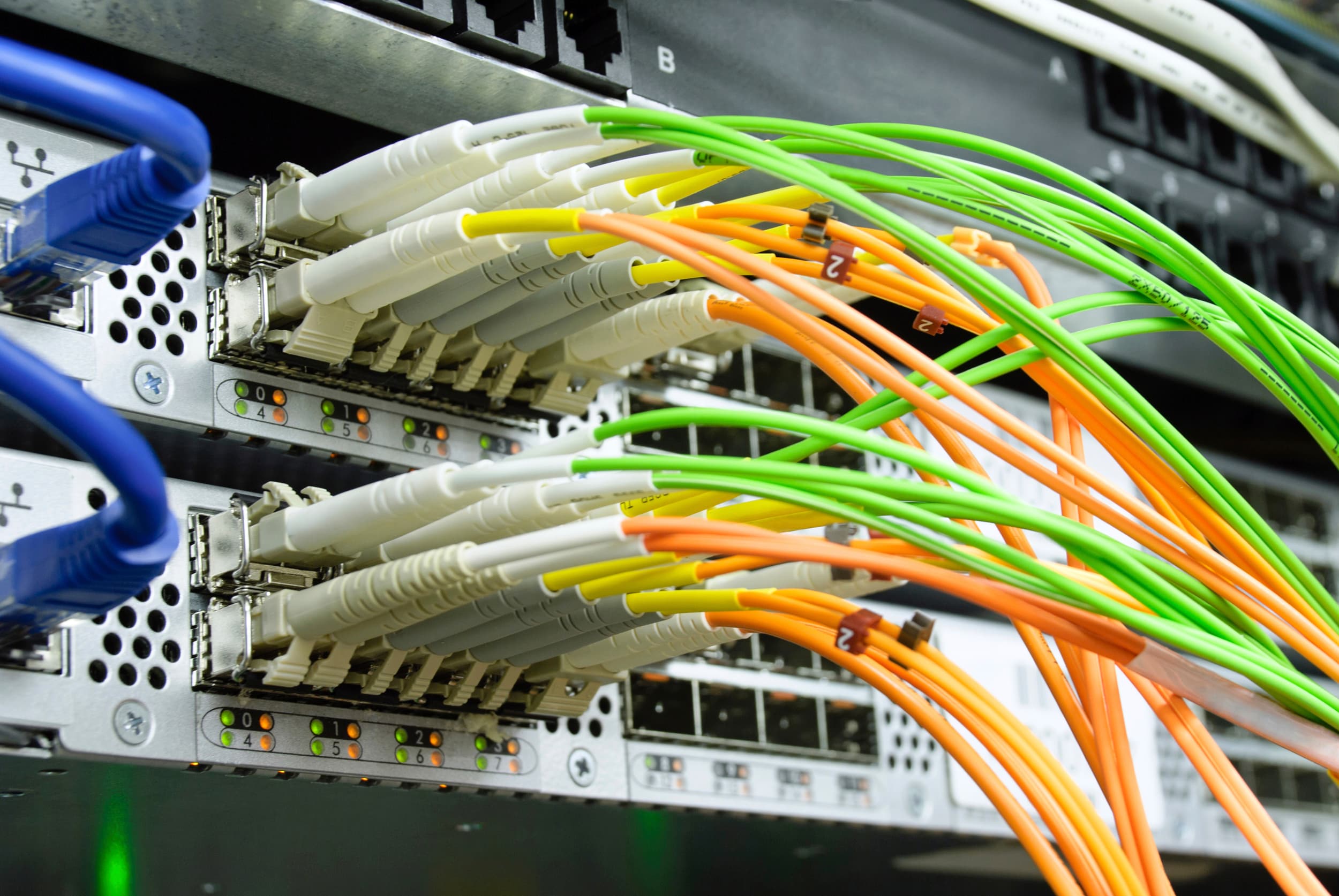 Veri merkezi ve yapısal network kablolama